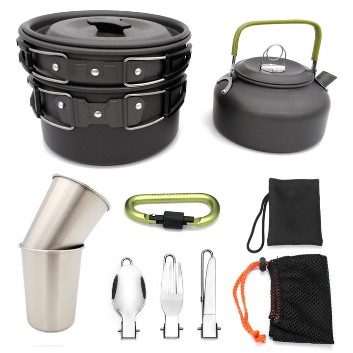 Elevate Your Outdoor Cooking with Our Camping Cookware Set