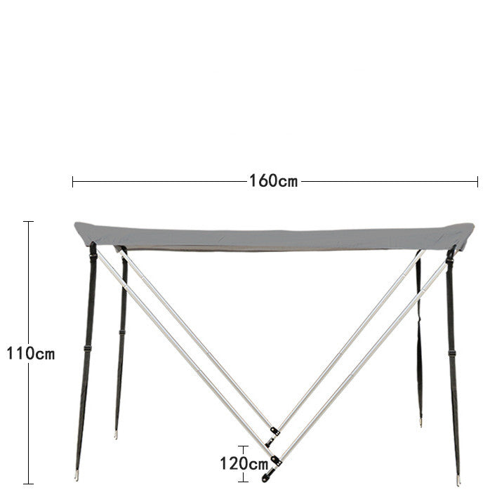Discover the Ultimate Kayaking Experience with the Fashion Multi-functional Folding Boat Awning